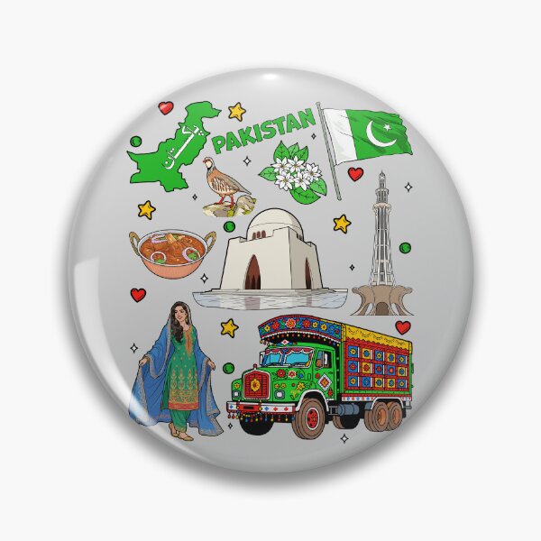 Item preview, Vibrant Pakistan Heritage, Truck Art, Culture & Landmarks designed and sold by mashmosh.