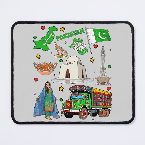 Item preview, Vibrant Pakistan Heritage, Truck Art, Culture & Landmarks designed and sold by mashmosh.