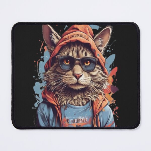 Item preview, “Cool Forest Cat” – The Urban Guardian designed and sold by Antik by Schulz.