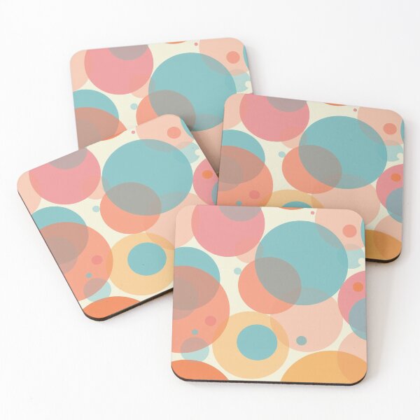 Item preview, Overlapping Circles | Playful Geometric Abstract designed and sold by AM-little-shop.