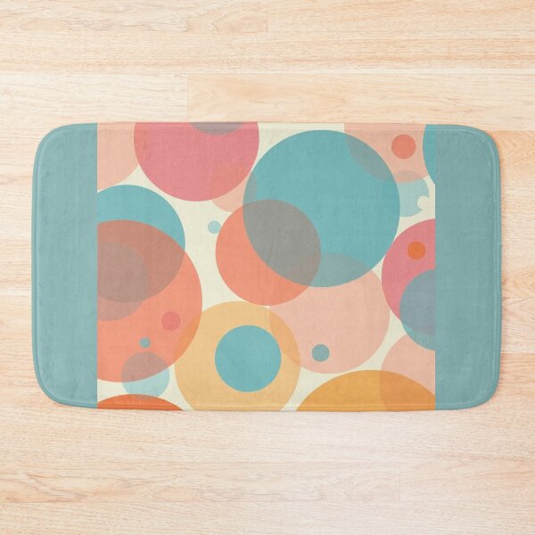 Item preview, Overlapping Circles | Playful Geometric Abstract designed and sold by AM-little-shop.