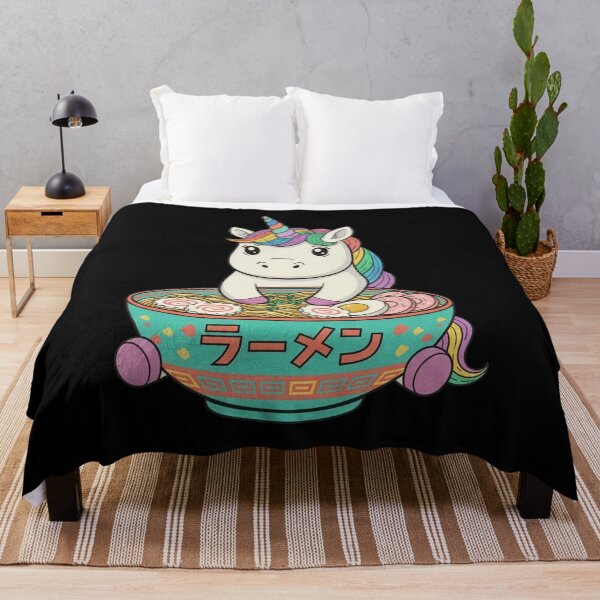 Item preview, Kawaii Unicorn Ramen Art Adorable Japanese Food Fantasy designed and sold by Bongocomic.