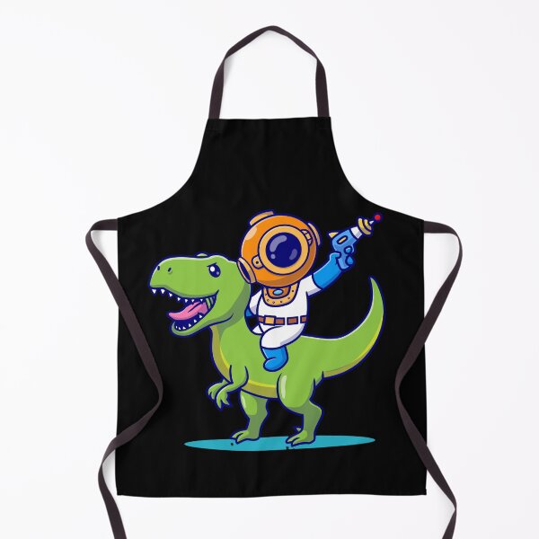 Item preview, Astronaut Riding Dinosaur with Ray Gun – Funny Sci-Fi Adventure Design designed and sold by IMAGENACTION.