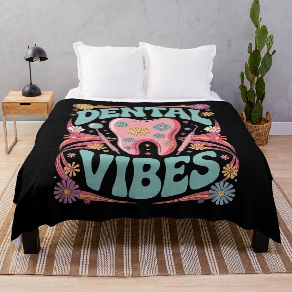 Item preview, Groovy Dental Vibes Dentist Hygienist Men Women designed and sold by GGrizeldaRivas.
