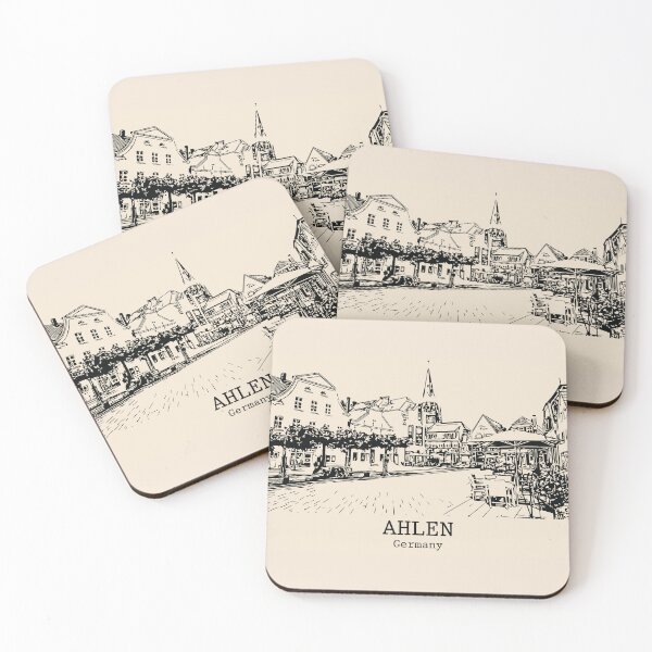 Item preview, Ahlen - Germany designed and sold by Lakeric Cityscapes.