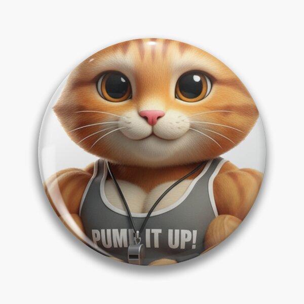 Item preview, Chibi Gym Instructor Cat designed and sold by laysonjld01.