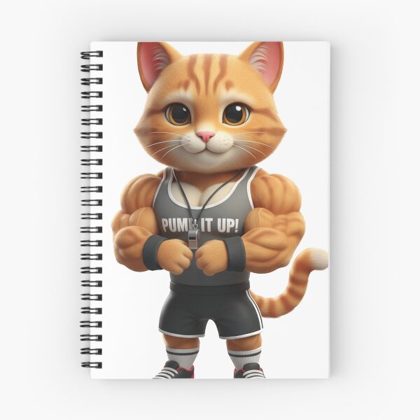 Item preview, Chibi Gym Instructor Cat designed and sold by laysonjld01.
