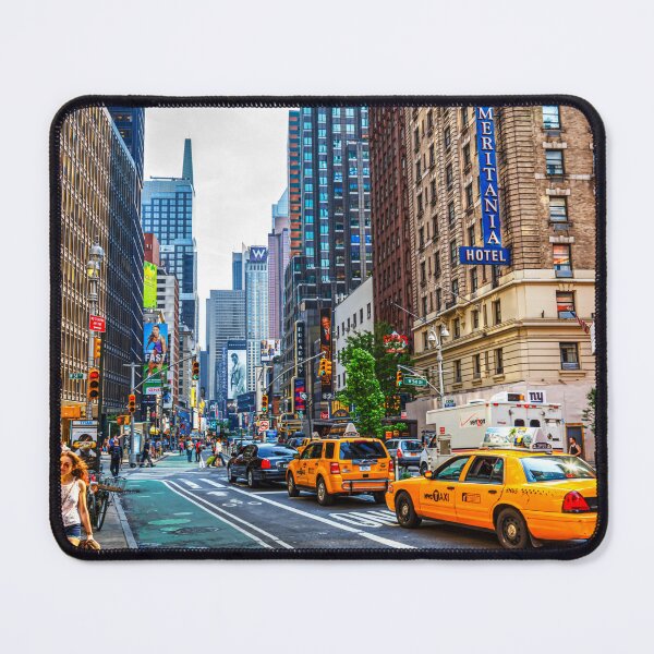 Item preview, Bustling Midtown Manhattan Scene designed and sold by Paul Thompson Photography.