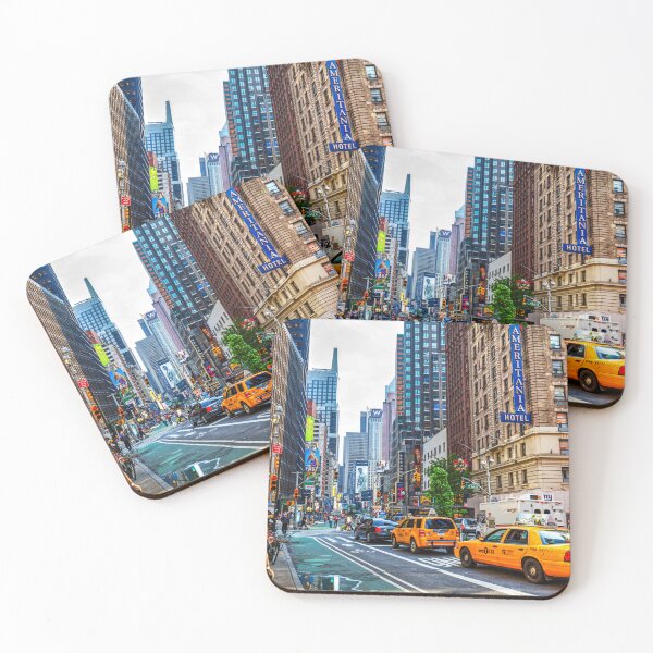 Item preview, Bustling Midtown Manhattan Scene designed and sold by Paul Thompson Photography.