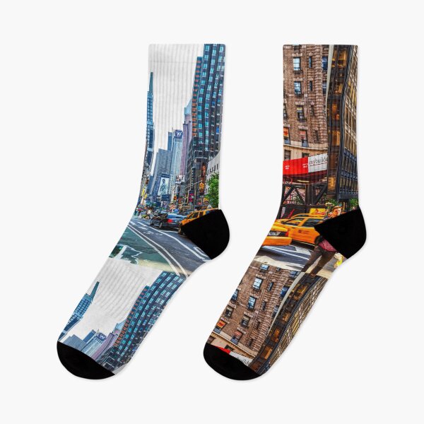 Item preview, Bustling Midtown Manhattan Scene designed and sold by Paul Thompson Photography.