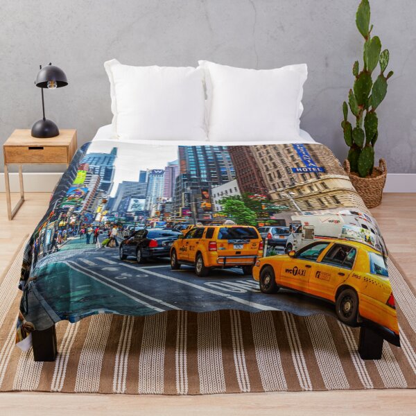 Item preview, Bustling Midtown Manhattan Scene designed and sold by Paul Thompson Photography.