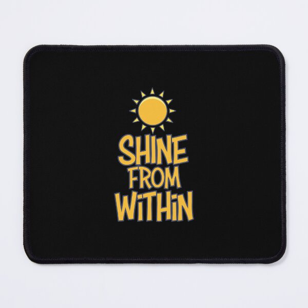 Item preview, Shine From Within – Christian Faith Typography T-Shirt Design designed and sold by CrossCrafted.