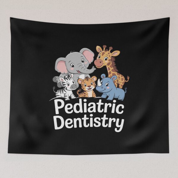 Item preview, Safari Animals Pediatric Dentistry Dentist Dental Assistant designed and sold by GGrizeldaRivas.
