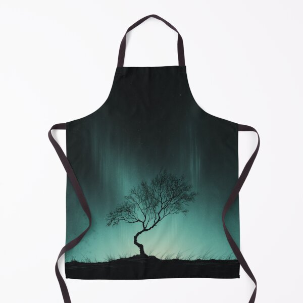 Item preview, The Lone Tree Under the Northern Lights designed and sold by NordicDreams.