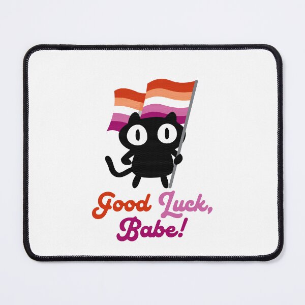 Item preview, Good luck, babe! (lesbian) designed and sold by remerasnerdas.