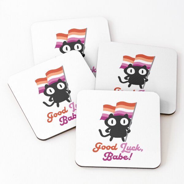 Item preview, Good luck, babe! (lesbian) designed and sold by remerasnerdas.