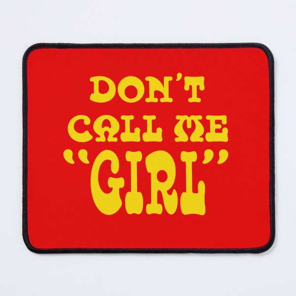 Item preview, Don’t Call Me Girl – Retro – Riot Grrrl designed and sold by destelloacido.