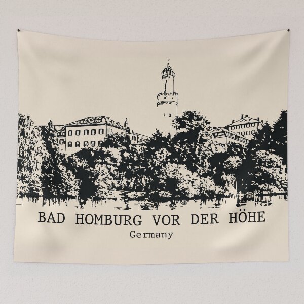 Artikelvorschau, Bad Homburg vor der Höhe - Deutschland entworfen und verkauft von Lakeric Cityscapes.
