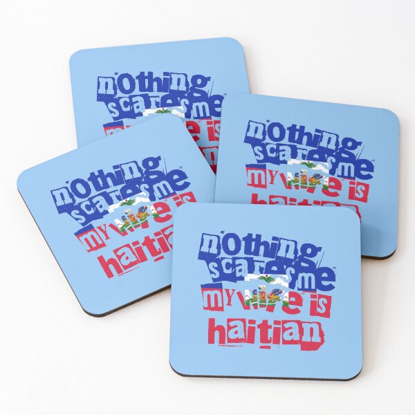 Item preview, Funny Haiti Nothing Scares Me My Wife Is Haitian designed and sold by chrisrivait.