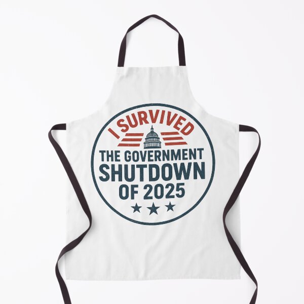 Item preview, Government Shutdown Survivor 2025 designed and sold by ifdogscouldclap....