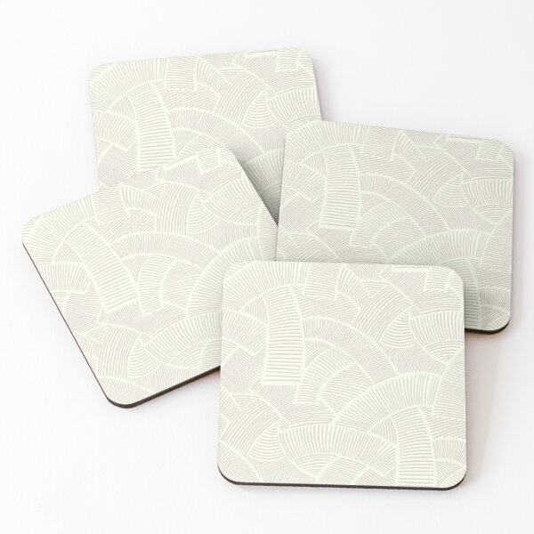 Item preview, Stripe Flow – Linen on Ivory designed and sold by colorofmagic.