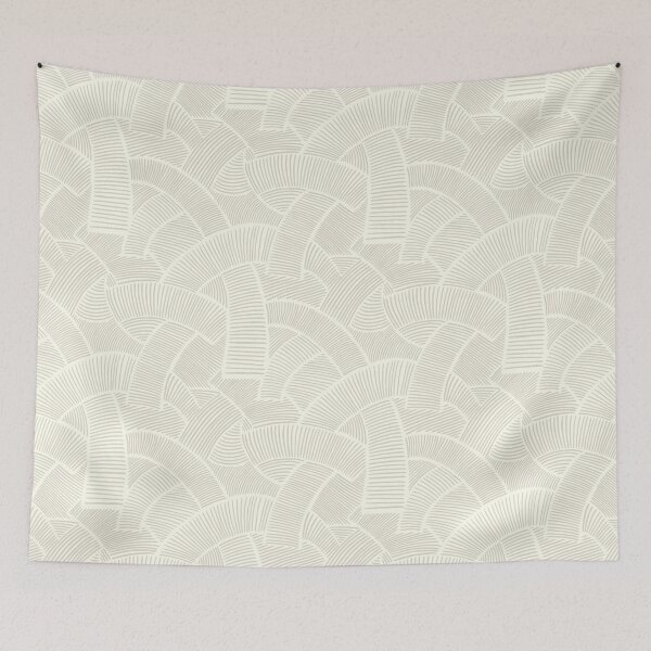 Item preview, Stripe Flow – Linen on Ivory designed and sold by colorofmagic.
