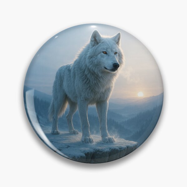 Item preview, The Wolf of the Frosty Dawn designed and sold by Sartawsky.