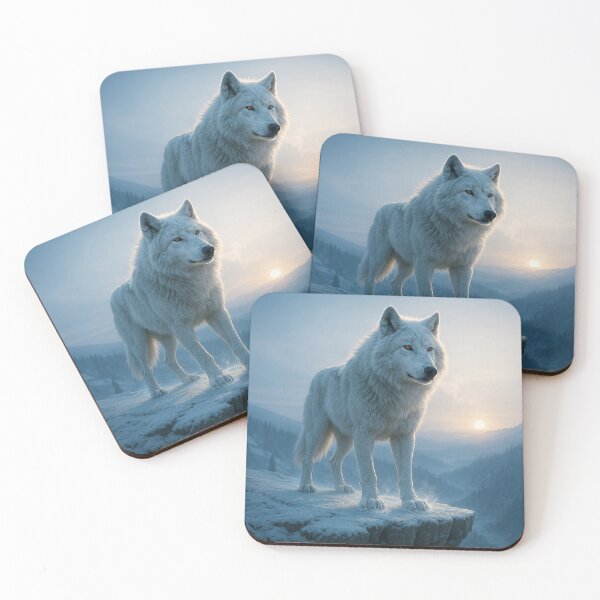 Item preview, The Wolf of the Frosty Dawn designed and sold by Sartawsky.