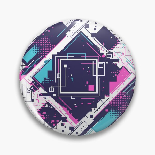 Item preview, Retro Tech Y2K Nested Frames Sticker - Digital Windows Glitch designed and sold by VoidShift.