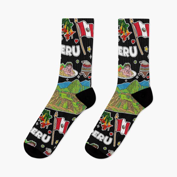 Item preview, Machu Picchu & Peru Icons, Vibrant Culture Collage designed and sold by mashmosh.