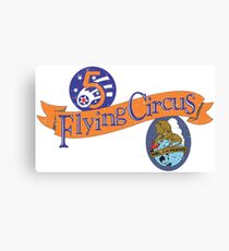 380th Bombardment Group (380th BG) "The Flying Circus" - Grunge Style Canvas Print