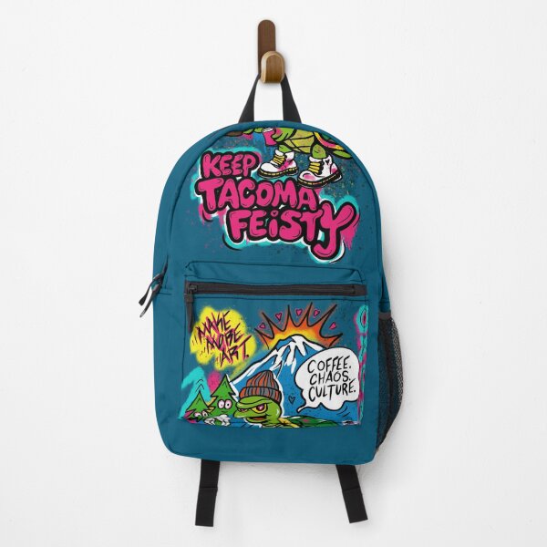 Item preview, Keep Tacoma Feisty Turtle Graffiti designed and sold by Urban Muse And Sultry Hues.