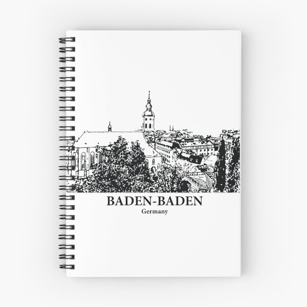 Artikelvorschau, Baden-Baden - Deutschland entworfen und verkauft von Lakeric Cityscapes.