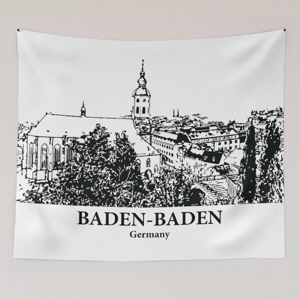 Item preview, Baden-Baden - Germany designed and sold by Lakeric Cityscapes.