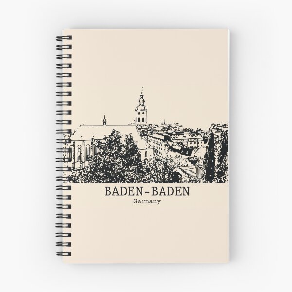 Artikelvorschau, Baden-Baden - Deutschland entworfen und verkauft von Lakeric Cityscapes.