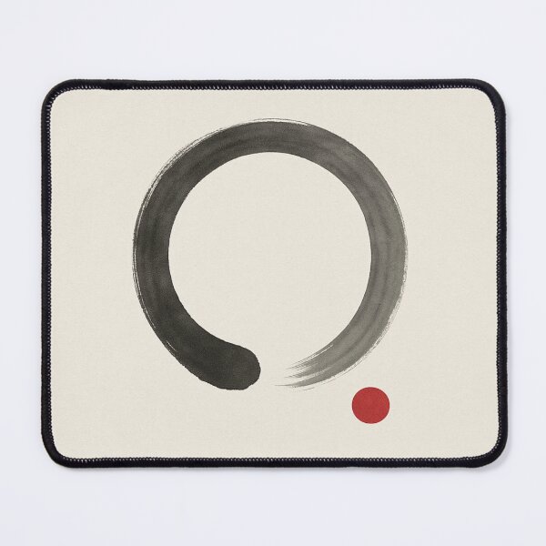 Item preview, Wabi Sabi Circle | Minimal Japanese Zen Art designed and sold by AM-little-shop.