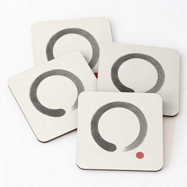 Item preview, Wabi Sabi Circle | Minimal Japanese Zen Art designed and sold by AM-little-shop.