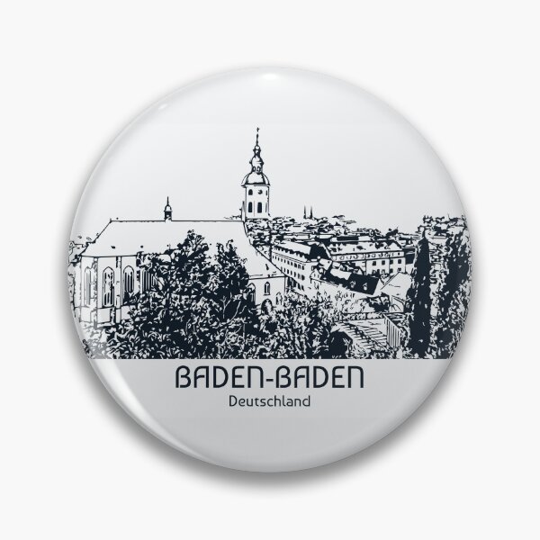 Item preview, Baden-Baden - Deutschland designed and sold by Lakeric Cityscapes.