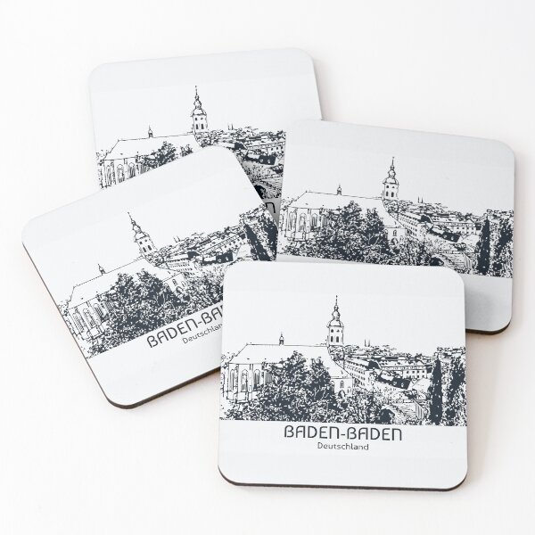 Item preview, Baden-Baden - Deutschland designed and sold by Lakeric Cityscapes.
