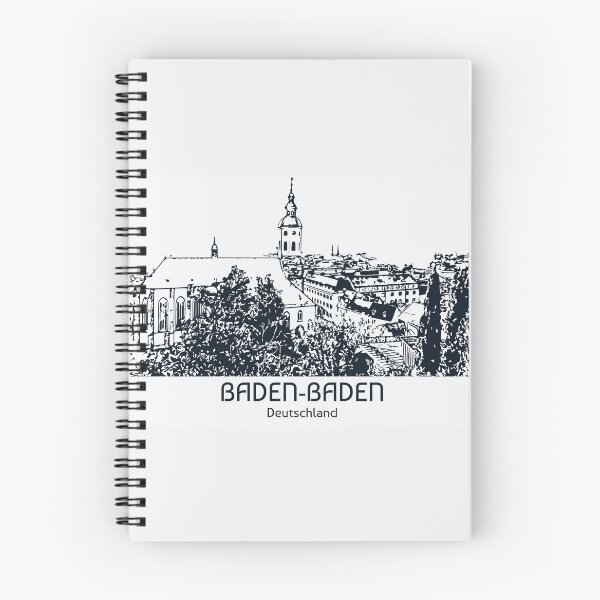 Artikelvorschau, Baden-Baden - Deutschland entworfen und verkauft von Lakeric Cityscapes.