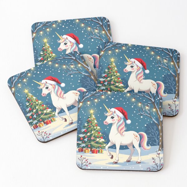 Item preview, Christmas Unicorn  designed and sold by daila70.
