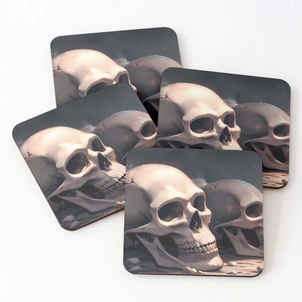 Item preview, Skull Epic Armored Warriors Mechs Thrilling Battle Action designed and sold by ART ATTACK ZONE.