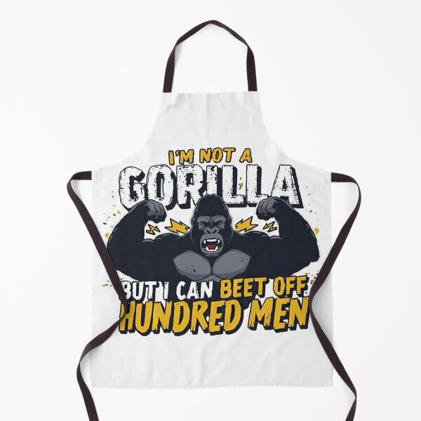 Item preview, I’m Not a Gorilla But I Can Beat Off Hundred Men Funny Strength designed and sold by GAIDREDA.