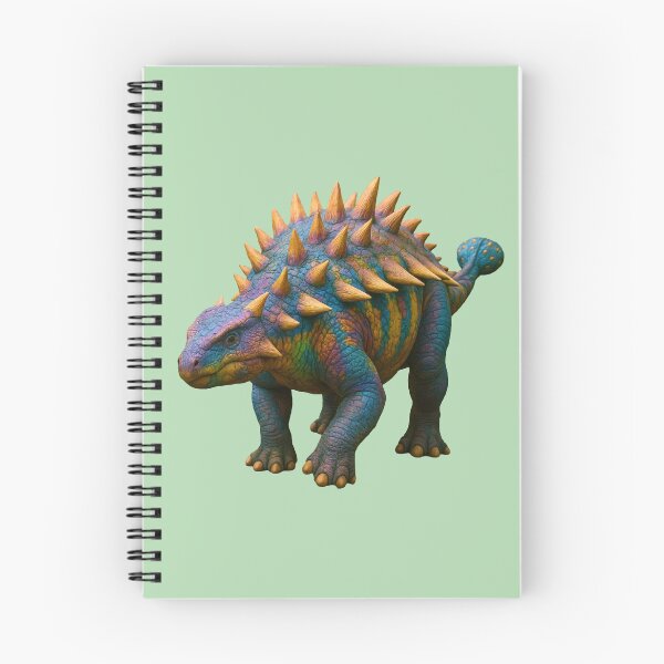 Item preview, Colorful Dinosaur: Ankylosaurus Sticker designed and sold by Tridentulus.