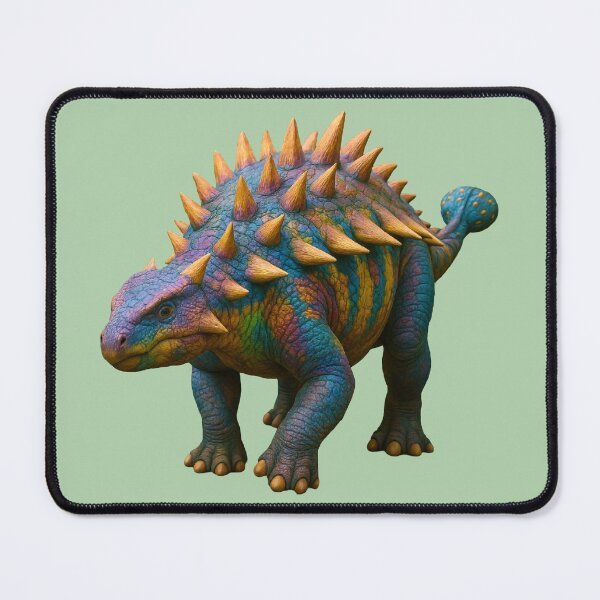 Item preview, Colorful Dinosaur: Ankylosaurus Sticker designed and sold by Tridentulus.