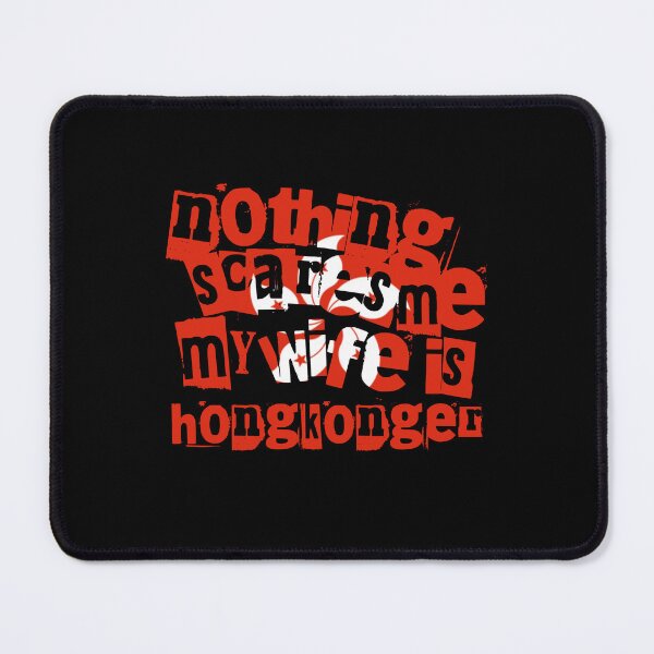 Item preview, Funny Hong Kong Nothing Scares Me My Wife Is Hongkonger designed and sold by chrisrivait.