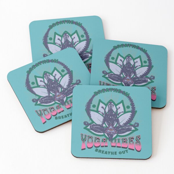 Item preview, Alien Yoga (Grey Version) designed and sold by mongeekshirts.