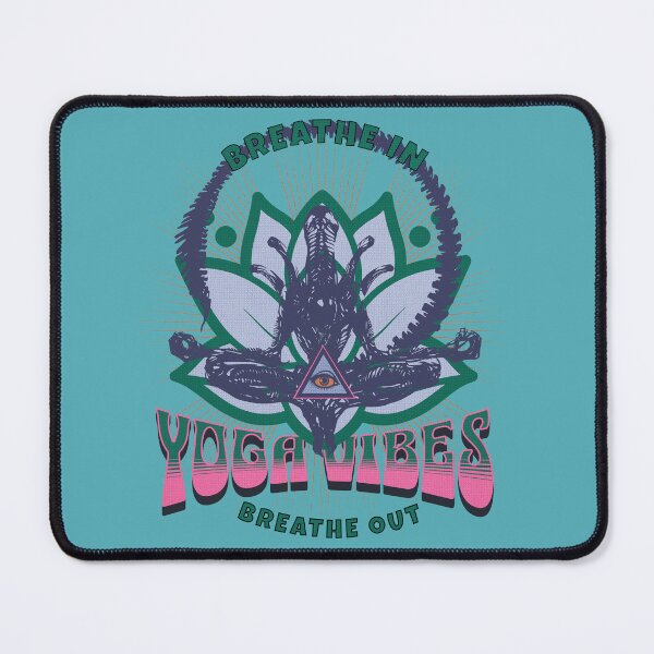 Item preview, Alien Yoga (Grey Version) designed and sold by mongeekshirts.