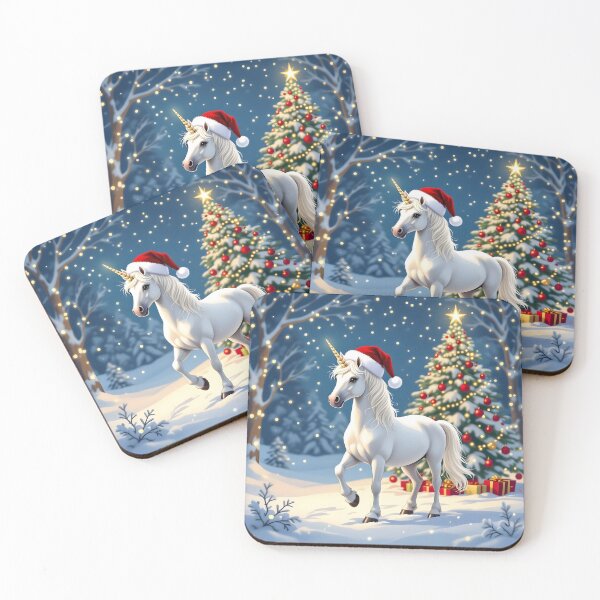 Item preview, Christmas Magical Unicorn  designed and sold by daila70.
