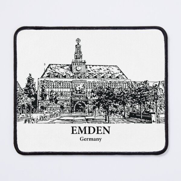 Item preview, Emden - Germany designed and sold by Lakeric Cityscapes.